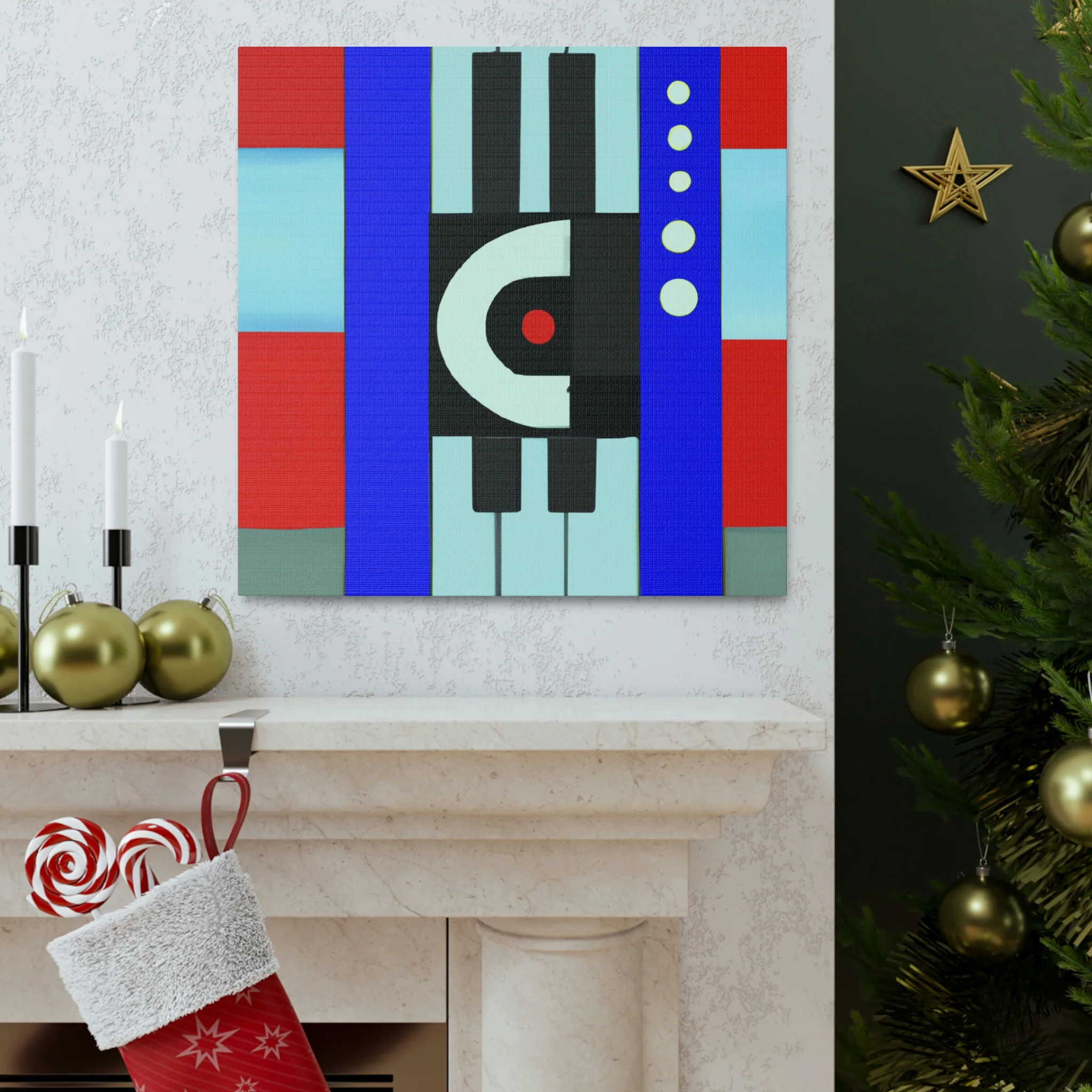 Harmonica Simplicity Sythesized - Canvas