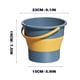 thumbnail image 4 of Cubo de agua plegable portátil de plástico grueso | Para pesca al aire libre, viajes y lavado de autos | Resistente al calor (de -20 °C a 100 °C) | Ahorra espacio para acampar y limpiar, 4 of 5