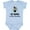 AE-Light Blue, variant on Band Director Mom Boys or Girls Baby Bodysuit