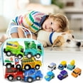 HMPEAIIY World Tech Construction Vehicles Toys For Baby Kids 1 2 3