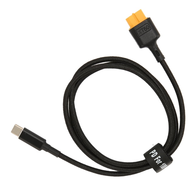 Type C to XT60 Charging Cable, PD 100W Charging USB C to XT60 FemaleCord, Universal Fast Charging Premium Wire, Compact and Portable, for Tool Kitrc M7 M6 M6D M8S