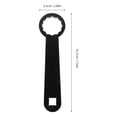 thumbnail image 2 of EXHUMKY Llave Para Eje Trasero De Motocicleta De Negro Para Mantenimiento Y Reparación Precisa, 2 of 8