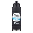 thumbnail image 1 of bubba Trailblazer Stainless Steel Water Bottle with Push Button Lid, 40 oz (1.18 L), Vacuum-Insulated, Rubberized Licorice, 1 of 7