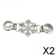 thumbnail image 1 of Clip de suéter Yinane retro 2 piezas para suéteres Chal Cuello, 1 of 8