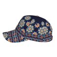 thumbnail image 5 of Disketp Blue Mandala Print Baseball Caps For Outdoor Sports Fashion Casual Outdoor Caps Men Women, 5 of 9