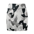 thumbnail image 4 of Women's High Waisted Stretchy Summer Shorts Fashion Double-Layer Sports Camouflage Yoga Sports Leggings Fitness Casual Beach Shorts S-3XL, 4 of 5