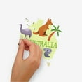 thumbnail image 5 of Kids World Map Peel and Stick Giant Wall Decals, 5 of 6