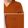thumbnail image 4 of Adar Pro Scrubs For Women - Elevated V-Neck Scrub Top - P4212 - Cinnamon - L, 4 of 7