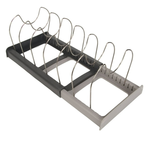 Soporte para tapa de olla, organizador de tapa de olla 304 Soporte para tapa de olla Estante para almacenar platos Diseño de clase mundial