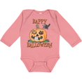 thumbnail image 3 of Inktastic Happy Halloween Kittens in a Pumpkin Boys or Girls Long Sleeve Baby Bodysuit, 3 of 5