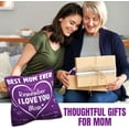 thumbnail image 6 of Gifts for Mom from Daughter Son, Mother''s Day, Christmas, Valentines Day, Birthday Gifts - Mom Gifts, Mother Gifts for Mom to be, First Mom, New Mom Gifts for Women - Throw Blanket 50x60, 6 of 6