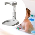 thumbnail image 1 of Soporte Ajustable Para Baño De Bebé, Soporte De Ducha Suave Para Bebé Recién Nacido, Gris PP PP gris, 1 of 8