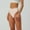 Beige, variant on dazeni Womens Seamless Bikini Underwear No Show Breathable Stretch Panties High-Cut Full CoverageCotton Bikini Panties XX-Large