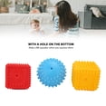 thumbnail image 3 of Kids Textured Sensory Ball, 3pcs Baby Textured Multi Sensory Toy Geometric Shaped  For Home Play, 3 of 8