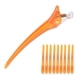 thumbnail image 1 of Pinza Para El Cabello De Pico De Pato Portátil Antideslizante, 10 Pinzas Para Seccionar El Estilo De Salón, Herramienta De Peluquería Resistente A Altas Temperaturas Con Dientes, 1 of 7