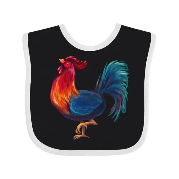 Inktastic Year of the Rooster Boys or Girls Baby Bib