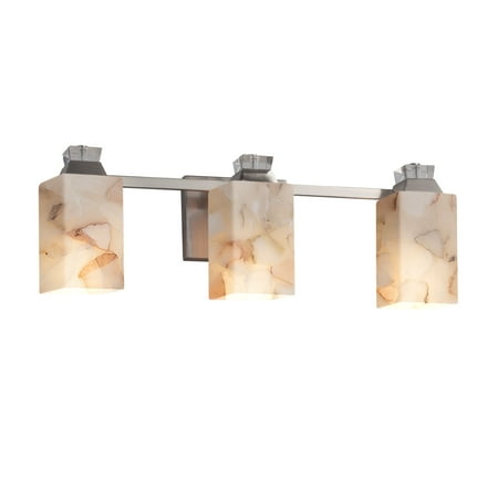 

Justice Design Group Alr-8473-15 Alabaster Rocks! 3 Light 23 Wide Bathroom Vanity Light -