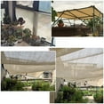 thumbnail image 4 of Rectangle Outdoor Sun Shade Sail with 95% UV Protection for Patio Garden and Swimming Pool Areas, 4 of 9