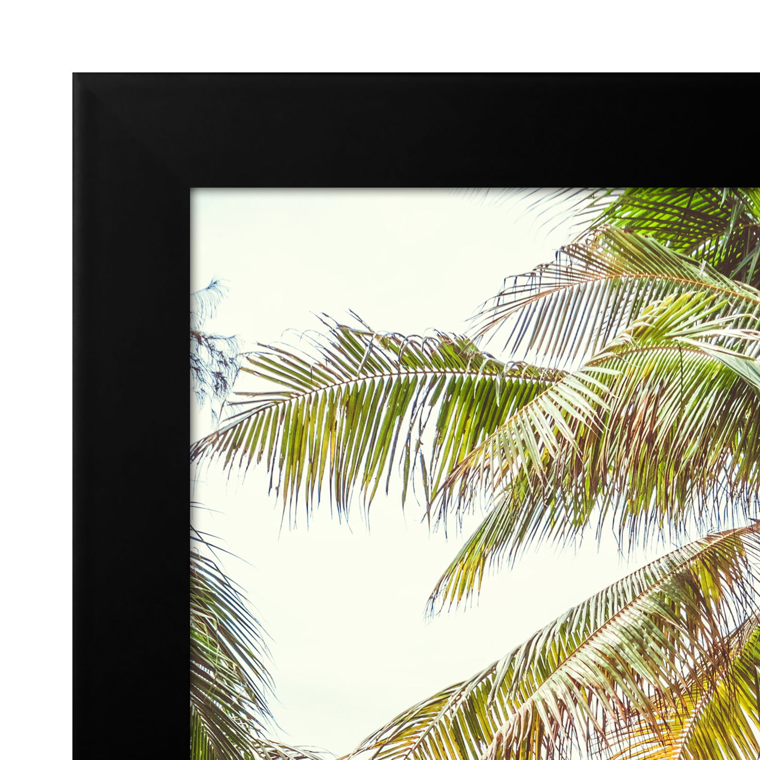 Americanflat 14x20 Picture Frame in Black - Composite Wood with Polished Plexiglass - Horizontal and Vertical Formats for Wall