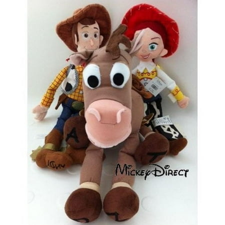 World of Toys Toy Story Woody Jessie & Bullseye Stuffed Animals & Plush Toys
