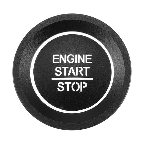 Motor Arranque Encendido Botón Calcomanía para Honda Accord 2018-2022 Negro