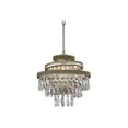 thumbnail image 2 of Diva 1Lt Mini Pendant by Corbett 132-41 in Silver Finish, 2 of 2