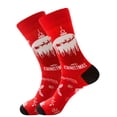 thumbnail image 1 of JINSIJU Christmas Adult Tube Socks Presents with Cartoon Pattern Vintage Style, 1 of 2