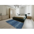 thumbnail image 4 of Ahgly Company Indoor Rectangle Contemporary Blue Persian Area Rugs, 6' x 9', 4 of 6