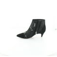 thumbnail image 2 of Sam Edelman Kami Black Mesh Formal Pointed Toe Kitten Heel Fashion Pearl Boot (6.5), 2 of 8