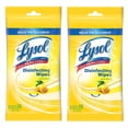 thumbnail image 1 of Toallitas desinfectantes Lysol To-Go Pack con aroma a limón, 15 unidades, x2, 1 of 6
