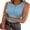 Sky Blue, variant on ANRABESS Summer Tops for Women Button Down Henley Ribbed Tank Tops Sleeveless V Neck T Shirts 2026 Dressy Casual Slim Fitted Basic Tee Tops Black XS