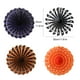 thumbnail image 4 of Inteprter Flor de papel Paraguas Guirnalda Papeles brillantes Fan Tatuajes de pared Plegable Hermosa guirnalda Fiesta de Halloween Decoración Kits de decoración para fiestas naranja negro, 4 of 6