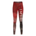 thumbnail image 3 of WILLBEST Leggings de Yoga Con Estampado Floral de Cintura Alta Para Mujer, Mallas Deportivas Transpirables Para Gimnasio, Correr y Ropa Informal. Mediana, 3 of 3