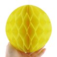 thumbnail image 5 of Fiesta Linterna Diseño Árbol Colgante DIY Decoración Panal Bola Amarillo 6 Pulgadas Diámetro 5uds, 5 of 5