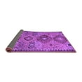 thumbnail image 2 of Ahgly Company Indoor Round Persian Purple Traditional Area Rugs, 3' Round, 2 of 4