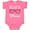 Hot Pink, variant on Inktastic Beach Please Sunglasses Girls Baby Bodysuit