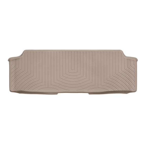 WeatherTech Custom Fit FloorLiners compatible with 2012-2012 Dodge Grand Caravan - 2nd Row, Tan
