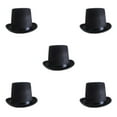 thumbnail image 3 of Transemion Adult Top Hat Victorian Magician Fancy Accessory Fit One Dress Size Most Style A 5Set, 3 of 6