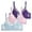 R101-Light Blue, variant on Push Up Bra for Women 3 Pack Lace Bras With Underwire Comfort Padded T-Shirt Bra Supportive Bras With Adjustable Everyday Bralettes Everyday Tshirt Bra