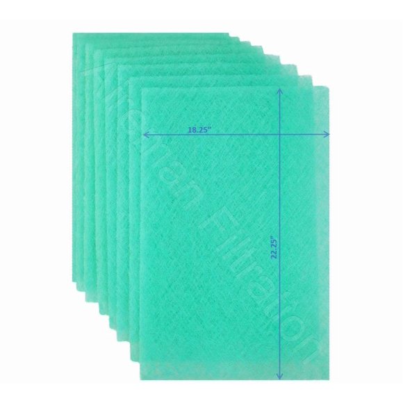 Wingman1 Electronic AC Furnace Air Filter Replacement Pads Year Supply - 4 Changes (20x25x1)