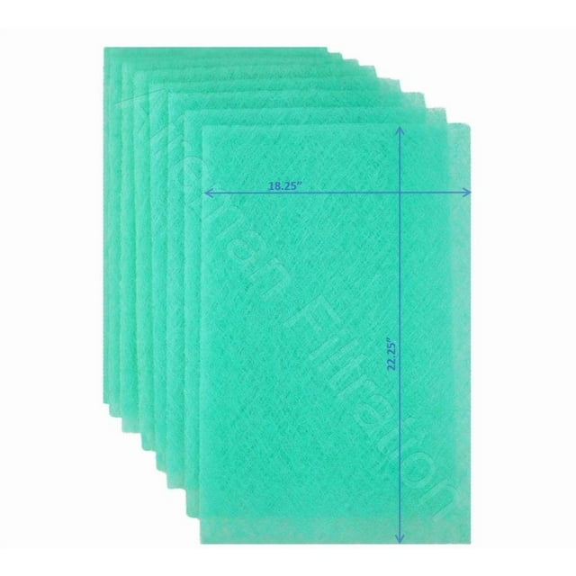 Wingman1 Electronic AC Furnace Air Filter Replacement Pads Year Supply - 4 Changes (20x25x1)