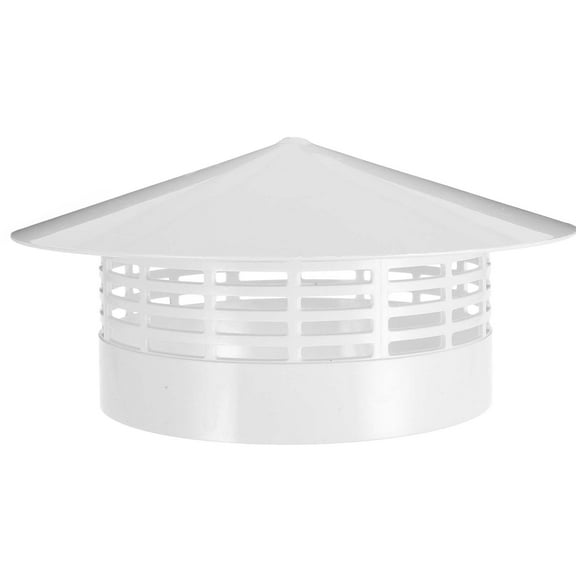 unbranded Rainproof Chimney Cap for Roof Vent Outdoor Chimney Cover for Fireplace Round Chimney Cap for Villa Weatherproof Vent Cap Chimney Protector Cover
