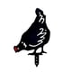 thumbnail image 5 of A Estacas de animales de gallo, silueta de pollo para jardín familiar, pila de sombra, decoración artística de jardín, 5 of 5