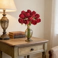 thumbnail image 5 of Horivan Artificial Silk Flower Bouquet Realistic Fake Flowers for Wedding Centerpieces, Home Decor, Photography Props, Vase Fillers, Long Lasting Floral Arrangement Spring Summer Decor, 5 of 7