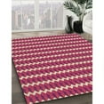 thumbnail image 2 of Ahgly Company Indoor Rectangle Patterned Light Coral Pink Area Rugs, 2' x 5', 2 of 6