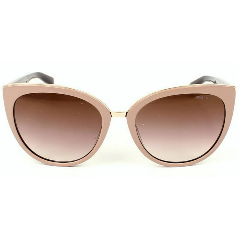 Sunglasses Jimmy Choo Dana S 0116 Nude Black Qh Brown Mirror