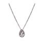 thumbnail image 3 of Collar Mujer con Dije de Zirconia Cúbica LuckyLy Hilda Acero Inoxidable Plateado UNITALLA, 3 of 3