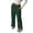 Dark Green, variant on NinXxx Kids Side Split Sweatpants School Supplies Elastic Loose Trousers Sky Blue 11-12 Years