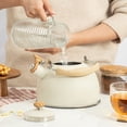 thumbnail image 4 of Hervidor de agua portátil con silbato, tetera con prueba , tetera de café para cocina Sunnimix Hervidor de agua, 4 of 8