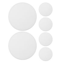 LITINKIMI Replacement Diffuser For Spotlight Round Ceiling Light Fixture 6Pcs White Plastic